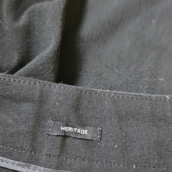 Talbots Heritage black cropped trousers 26.5 in inseam size 14 - Picture 3 of 5